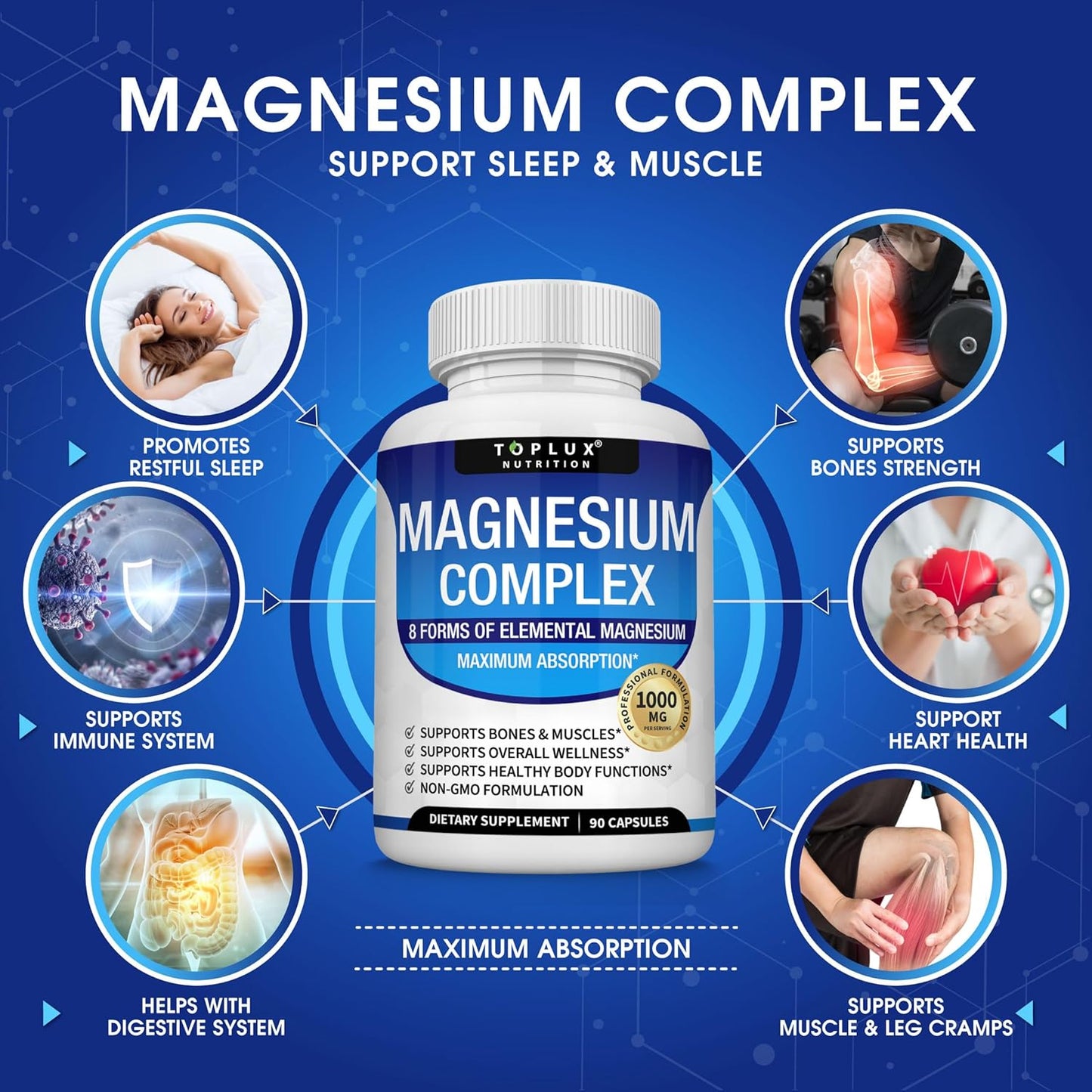 Toplux Nutrition Magnesium Complex