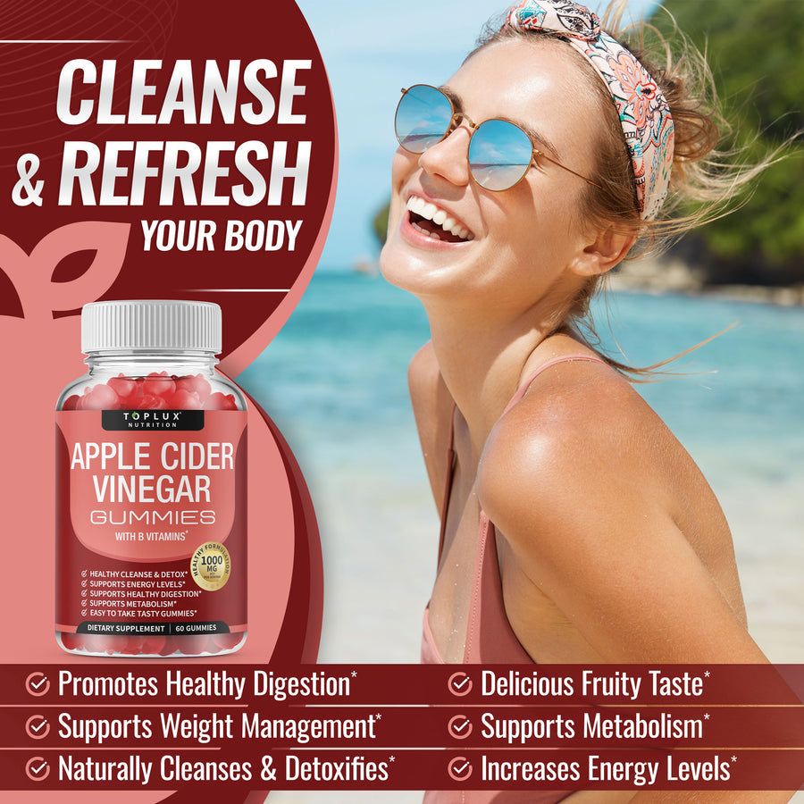 Toplux Nutrition Apple Cider Vinegar Gummies